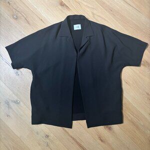 United Arrows & Sons Black Polo Shirt